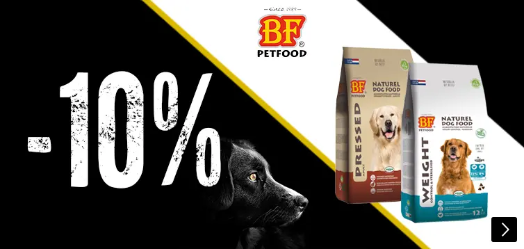 BF PETFOOD HOND 10% Korting